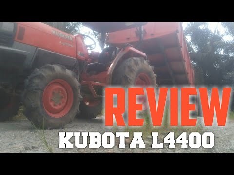 Traktor KUBOTA L4400 Review