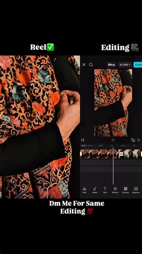 Capcut Editor 🎥100k🎯 on Instagram: "Dm Fast Guys 🎥✅💯……………….. #capcuttutorial #capcutpro #editing #paidediting #videoedits🎥"