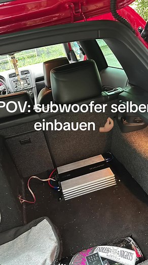 Bald 2: Selbstbau der Subwoofer und Kabelverlegung