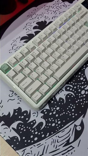 This retro keyboard is actually from the future! #shorts #tech