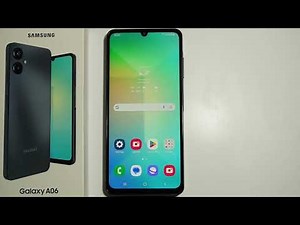 Samsung A06: How to Turn On/Off Mobile Data?