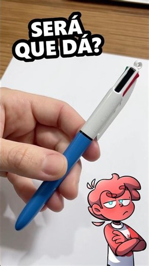 Can you make a PROFESSIONAL DRAWING with this 4-COLOR PEN?! - Drawing MORAJO 🎨