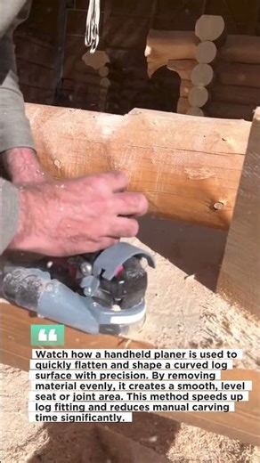 Log Shaping Trick Will Save You Hours (Insane Woodworking Hack!)