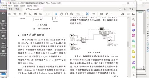 OptiSystem案例教学-掺铒光纤放大器原理