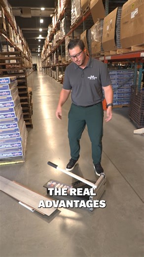Ultra-Lite Flooring Cutter makes quick work of your flooring installation with no extra mess. https://bit.ly/4ljWi0S #flooring #flooringinstallation #tools #madeinamerica | Team Marshalltown International Community | Facebook