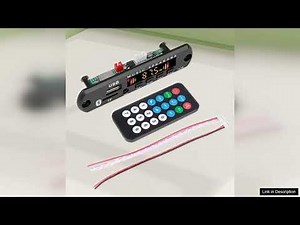 Bluetooth 5.0 Car Kit Wireless MP3 Decoder Board Audio 9V 12V WMA Car