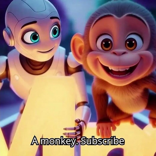 M is for Monkey 🐾 | Learn English Alphabet with Animals