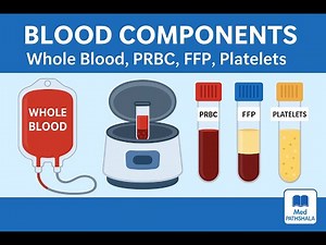 Lesson 27 – Blood Components | Whole Blood, Packed Cells, FFP, Platelets | DMLT Hematology