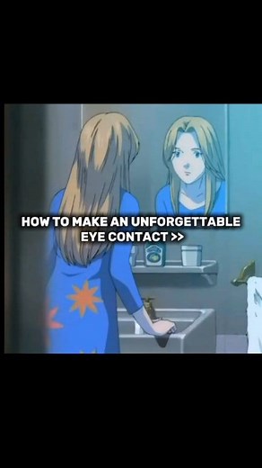 Mastering eye contact makes your presence unforgettable ⬇️ 1. Hold steady eye contact – Don’t dart your eyes away too quickly; maintain a calm, steady gaze. 2. Balance intensity and warmth – Show confidence, but keep your gaze soft and approachable. 3. Use the “triangle technique” – Alternate between looking at their eyes and lips subtly, creating intrigue. 4. Smile with your eyes – Let your eyes reflect your emotions; a genuine smile makes your gaze more engaging. 5. Avoid staring – Prolonged,
