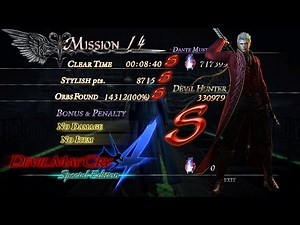 DMC4SE (Vergil) Mission 14 - DMD - SSS (100% Perfect S-Rank)