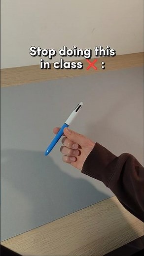 Bored in class? Learn the CHARGE Pen Trick!