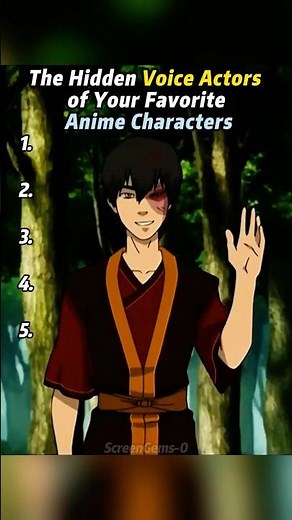 The Hidden Voice Actors of Your Favorite Anime Characters.#VoiceActor #VoiceActing #BehindTheSc