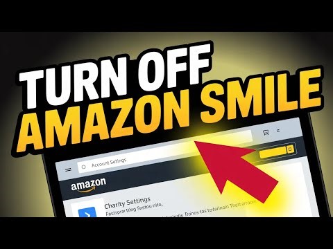 How to Turn Off Amazon Smile Donations – Account Settings