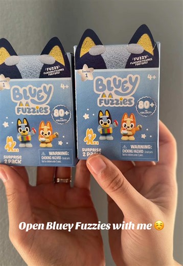 ~Calling all Bluey fans!! New Bluey blindboxes 💙☺️ These are so adorable and they all come with a trading card. Let’s see how many I collect. #blueyfuzzies #blueydog #blueyblindbox #fivebelowblindbox #fivebelowfind