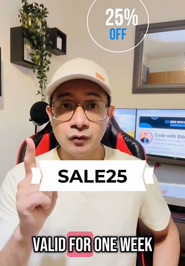 100 sales achieved 🎉 get 25% off in all Microsoft certifications buymeacoffee.com/codewithbibek Discount code: SALE25 Valid upto: 13 May 2025