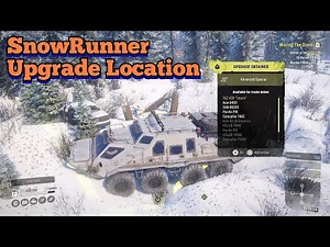 Advanced Special Gearbox Upgrade Location | SnowRunner