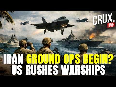 IRAN WAR LIVE | US Deploys 20 Warships, Ground Invasion Beginning Tonight? | Kharg Island