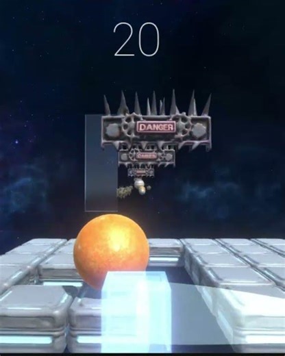 Space Cube game F2P #indiegame #gaming #destruction #sky #smartphone #satisfying #blender #unity
