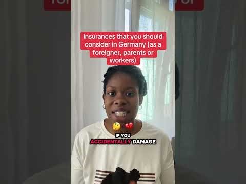 Insurances that you should consider in Germany, especially as a foreigner ￼