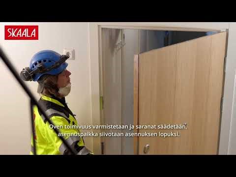 Kerrostaso-ovien asentaminen taloyhtiöön