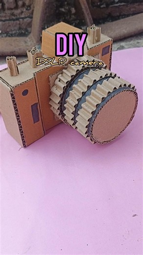 Creative Cardboard Craft Ideas |🤯📸❤️ DIY Dslr Camera | School Project Craft #shorts #diy