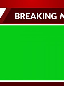 Breaking News Green Screen Template