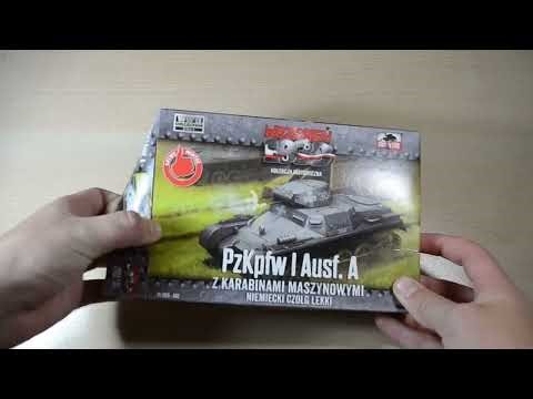 Unboxing the PzKpfw 1A in 1/72 by First To Fight - Unboxing and Quick review
