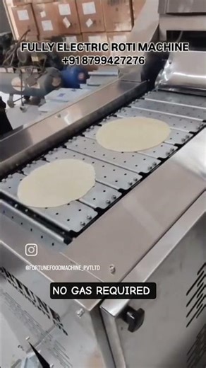 FULLY ELECTRIC ROTI MACHINE #fullyelectricrotimakingmachine #fullyelectricrotimachine#rotimaker#food