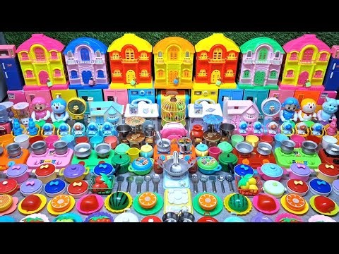 7:42 Minutes Satisfying with Unboxing Hello Kitty Toy Kitchen Set | Cutie Tiny Mini ASMR Kitchen Set