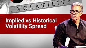 Implied vs Historical Volatility Spread