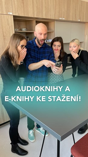 Skvělá zpráva! Na Luxor.cz nově najdete i audioknihy a e-knihy ke stažení do telefonu! 😍 Stačí stáhnout aplikaci Můj Luxor a pak už jenom vybírat dle libosti! | Knihkupectví Luxor