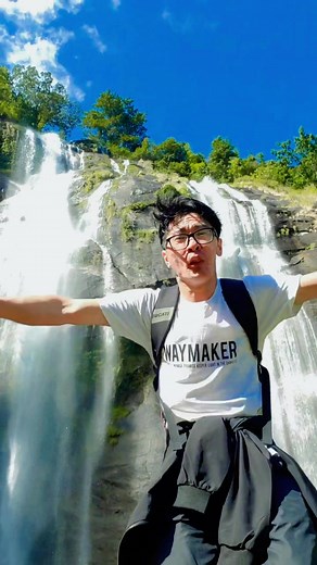 Wow. Very nice waterfall. #analiza2025 #YouthPower #facebookmoment @highlight | Daniel Light