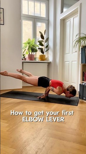 Elbow lever tutorial step by step #elbowlever #calisthenics #armbalance