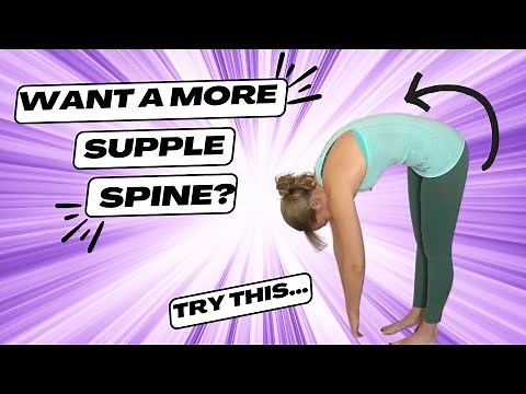 Pilates exercises for back pain: How to do a standing roll down