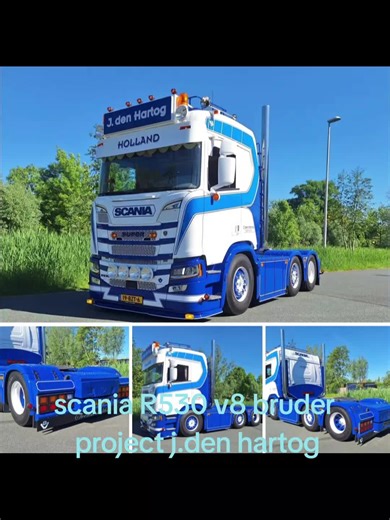 Scania R530 V8 Bruder Project by Den Hartog