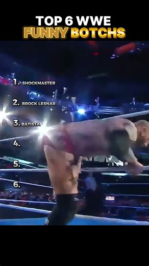 Ranking Top 6 Funniest Botches Moments