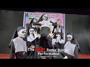 The Nun Remix Dance Performance || Item Song Dance || Bollywood Songs #funny #nundance #virel #trend