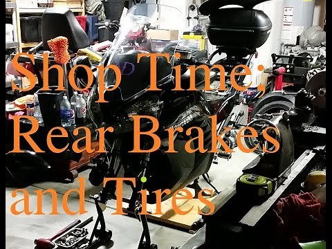 Rear Tire & Brake, Concours 14 - Shop Time #4