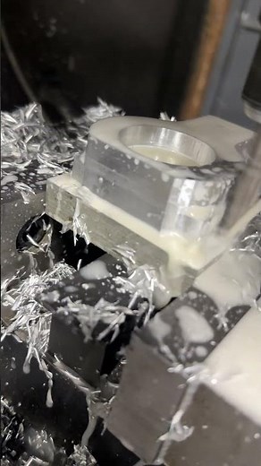 Milling a ball screw mount for a miniature mill cnc conversion