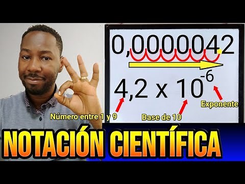 Cómo escribir números en NOTACIÓN CIENTÍFICA | Química desde cero