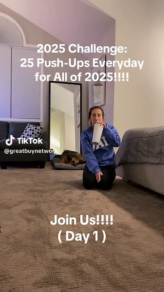 2025 Challenge: 25 Push-Ups Every Day for a Year