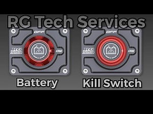 Unboxing of RG Tech Services Battery Kill Switch