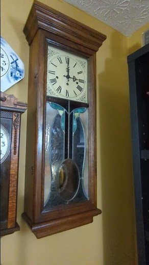 3pm San Francisco Clock Company Westminster Chime Wall Clock #clock #westminster #stainedglass