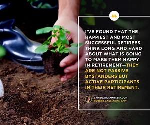 4K views | A key pillar of a successful retirement is actively participating in the planning process. Here are the top ten things you should know about retirement and how you can stay involved. Learn more: https://loom.ly/TLqzCe8 #CFPPro #LetsMakeAPlan | CFP Let's Make a Plan | Facebook