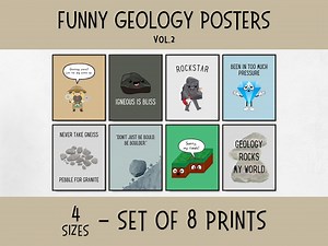 Buy Funny Geology Classroom Posters, Stem Classroom Decor, Earth Science Posters, Geography Classroom Posters, Funny Teacher Gifts Online in India - Etsy