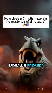 How does a Christian explain the existence of dinosaurs? #jesuschrist #christian #dinosaur #biblestudy #fypシ | Daily Faith