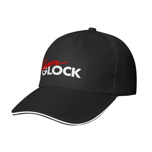 Team Glock Logo Printed Black Hat Sandwich Brim Baseball Cap - Made & Ship From USA - Etsy