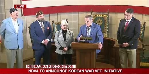 Pillen announces initiative to honor Nebraska’s living Korean War veterans