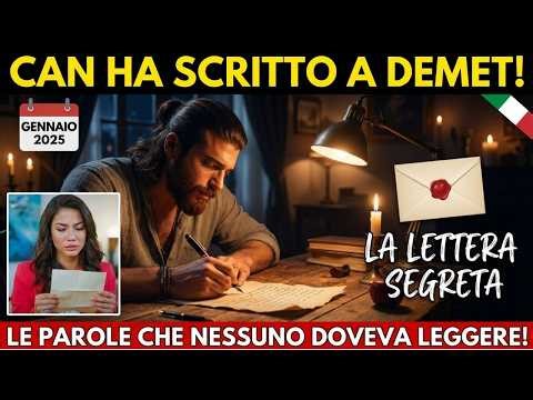 La Lettera Segreta di Can Yaman a Demet È Arrivata: Le Parole Che Nessuno Doveva Leggere!