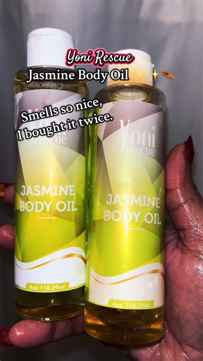 Yoni Rescue Jasmine Body Oil If your feet stank, put this on it. If you or a loved one has body odor, try this! Thank me later. #tiktokshopcreatorpicks #tiktokdeals #newyearnewme #jasminebodyoil #bodyodorsolution